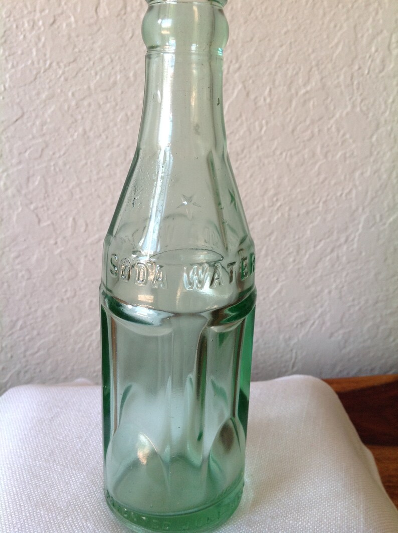 Antique Vintage Coca Cola 6 Star Soda Water BottleCopyright Etsy