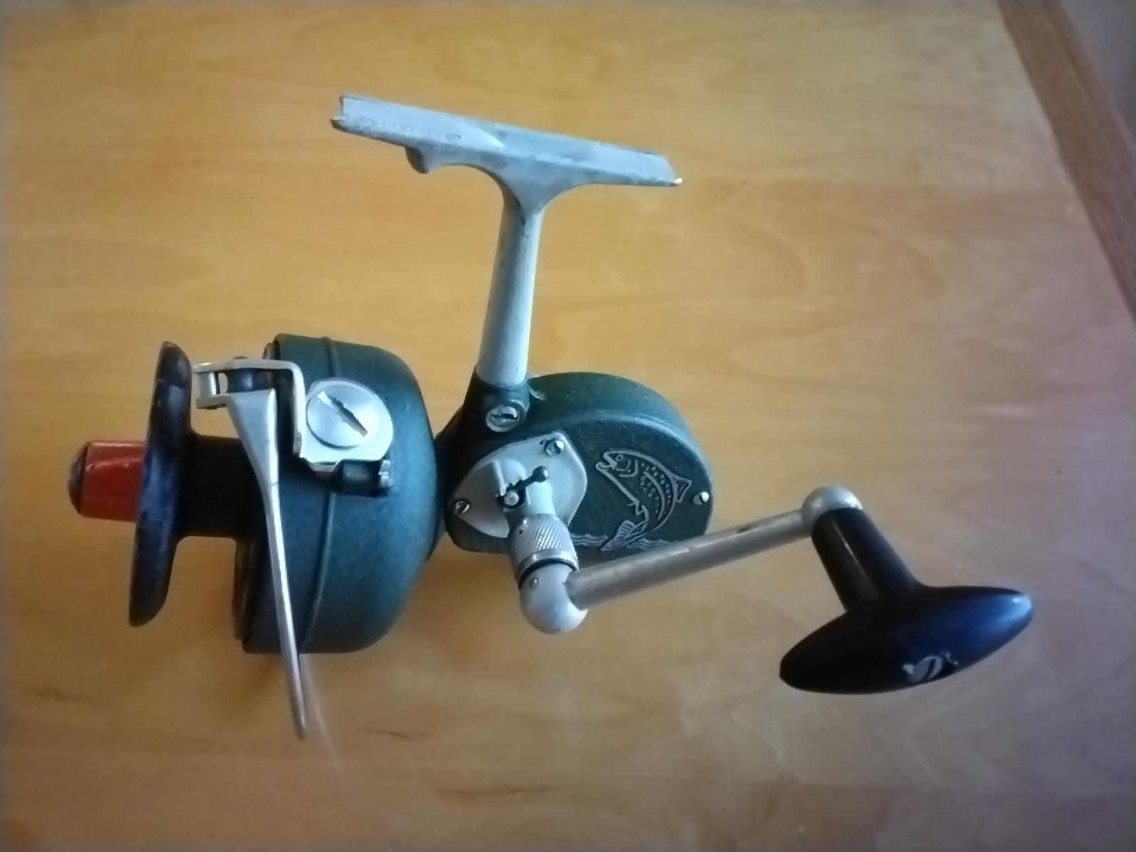 Moulinet Toupie Vintage D.A.M QUICK SUPER - Pêche - Berlin Ouest Années 60 - Avec Boîte D'Origine