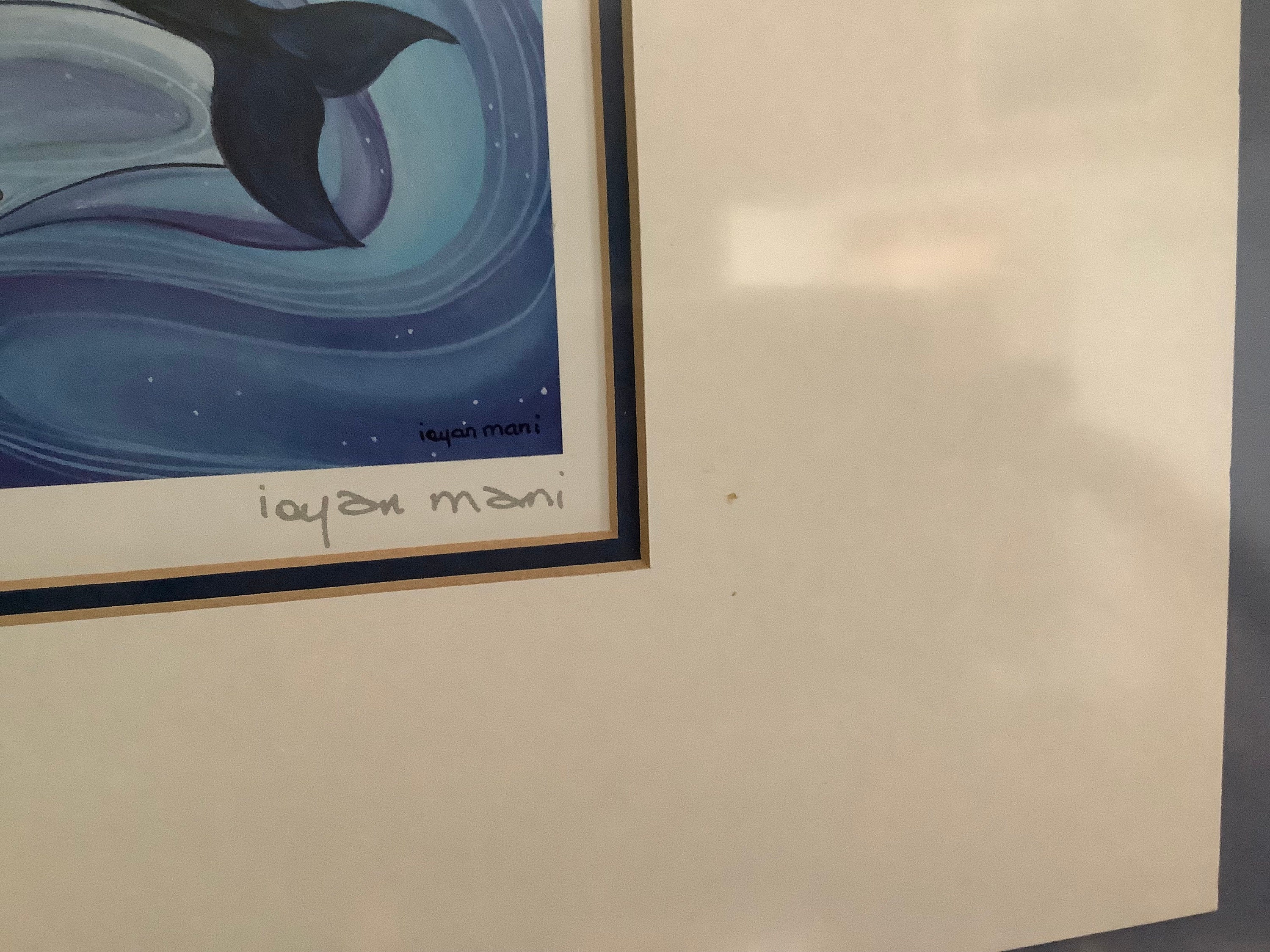 Mother of the Sea■Maxine Noel・ioyan mani Loyan Mani (maxine Noel) Signed Print “mother of the Sea