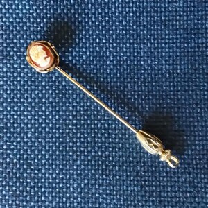 ヴィンテージ　カメオ ヴィンテージドイツガラスカメオ。36 x 24 mm。1 個入り。B5