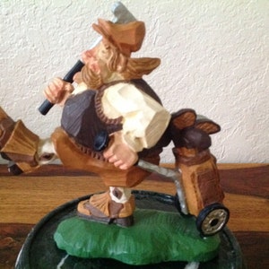 David Frykman Portfolio Il golfista DF3074 Figurina sportiva da collezione in resina EUC