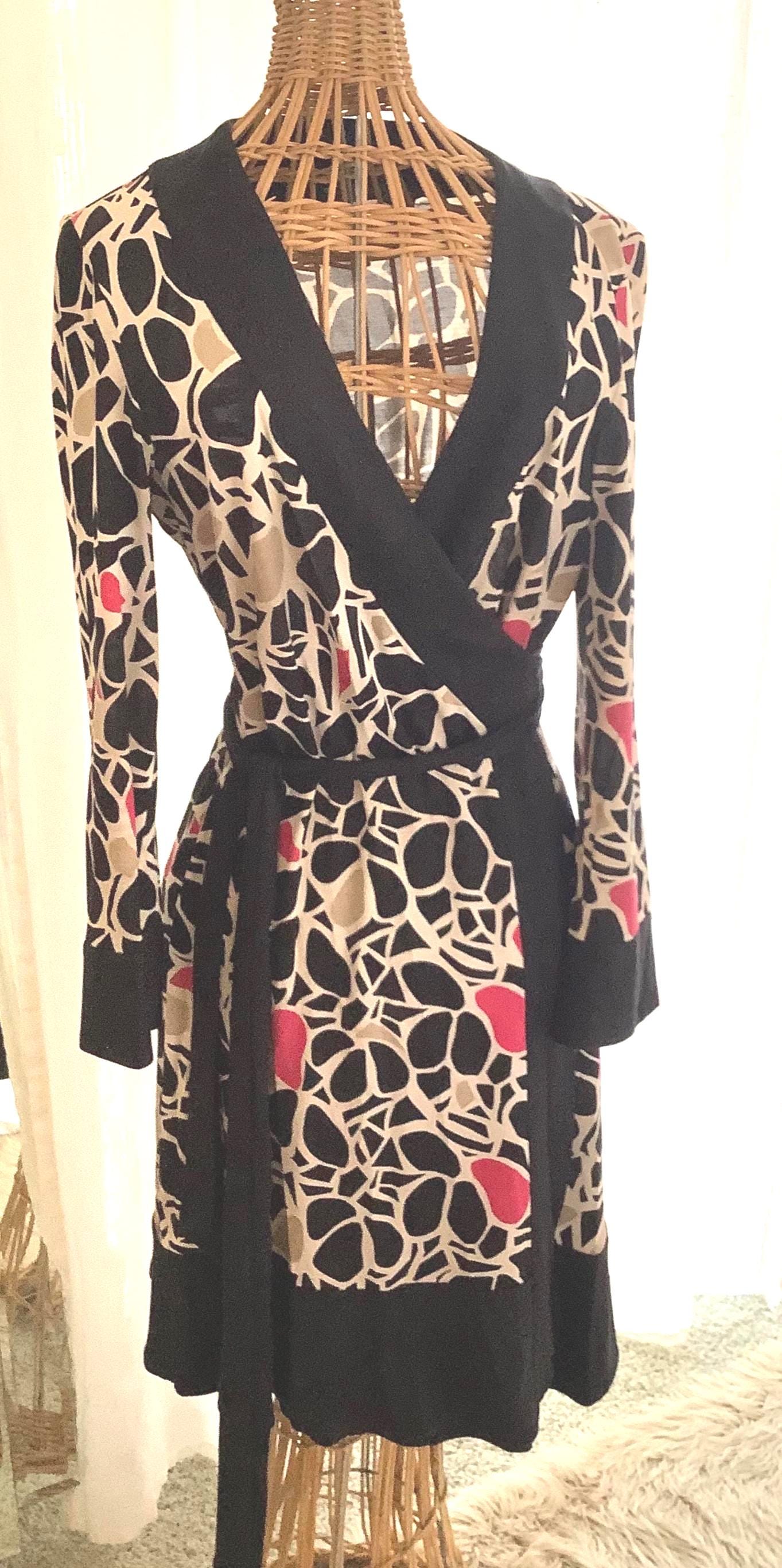 Diane Von Furstenberg Silk Dress - Etsy