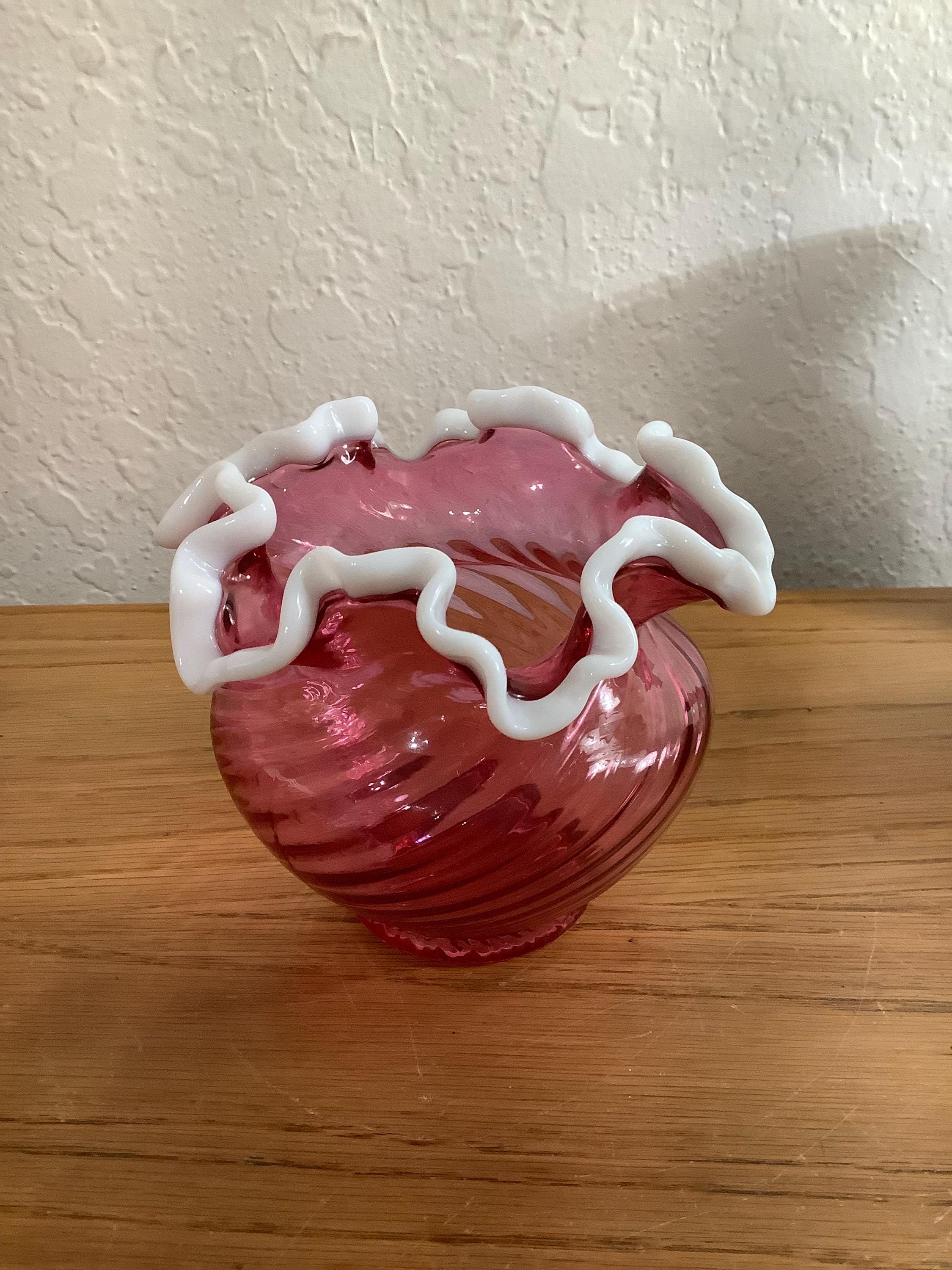 Fenton Red Crest - Etsy