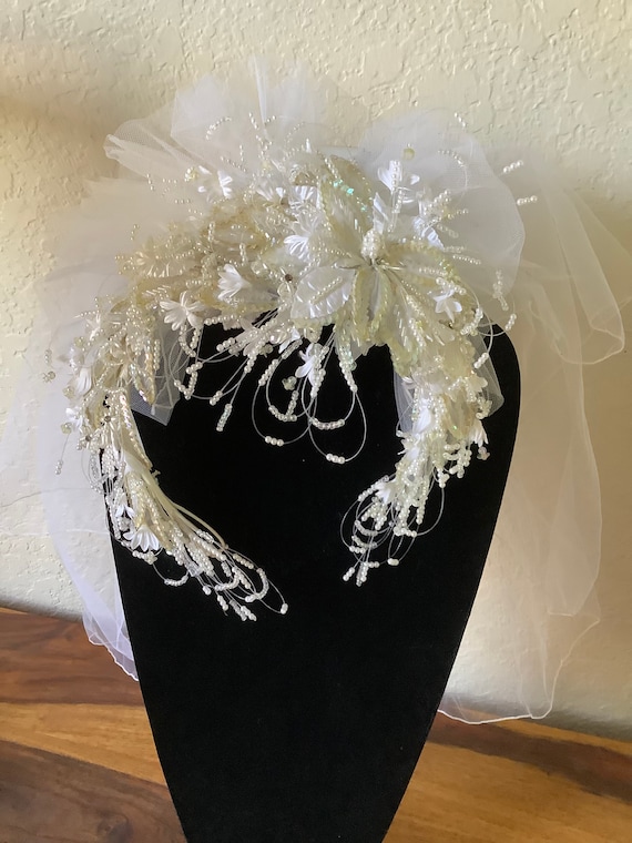 Vintage Bridal Headpiece and Veil~ RADIANCE by Washington  display picture 1