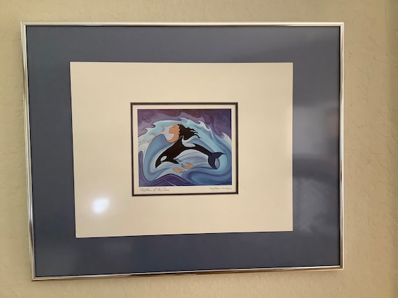 Mother of the Sea■Maxine Noel・ioyan mani Loyan Mani (maxine Noel) Signed Print “mother of the Sea” Art Card