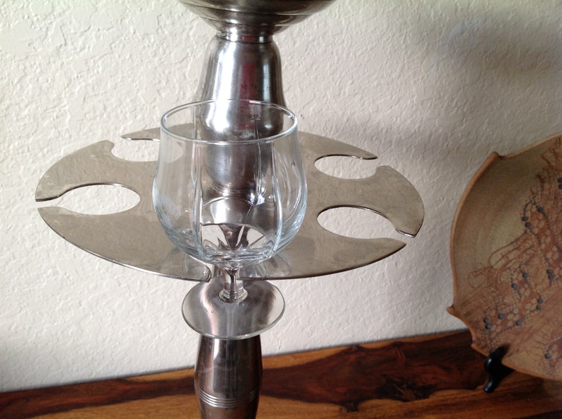 Wallace MCM Nickle Silber Räucherständer, Aschenbecher, Pfeife oder Cognac Stand 21 Wallace MCM Nickle Silber Räucherständer, Aschenbecher, Pfeife oder Cognac Stand 21
