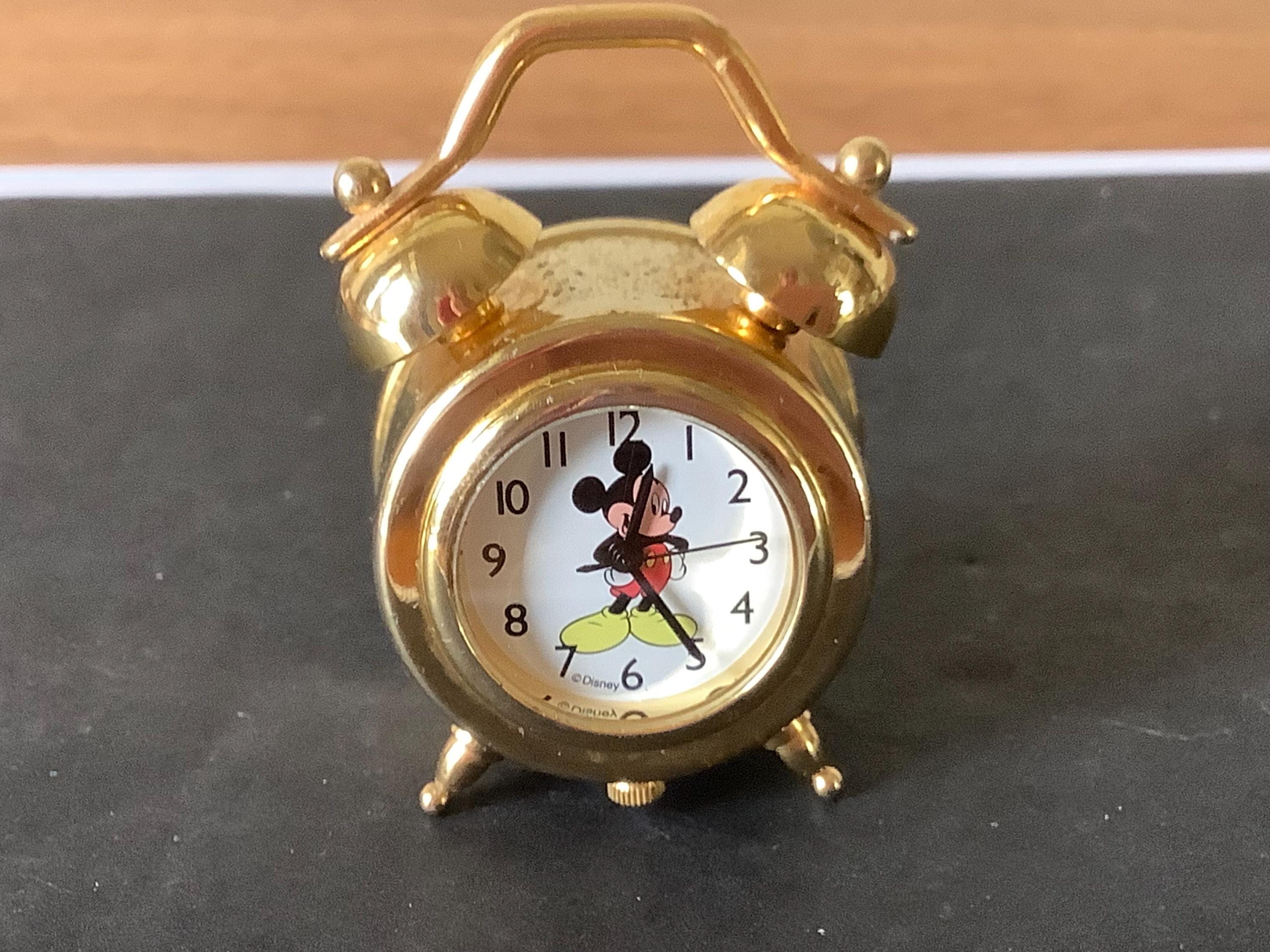 ✨️匿名　Mickey＆Minnie　ANTIQUE　CLOCK　10個セット Retro Walt Disney Mickey & Minnie Mouse 1988 Alarm Clock