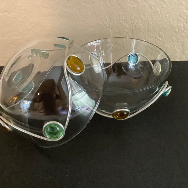 Artisan Glass Bowls Etsy