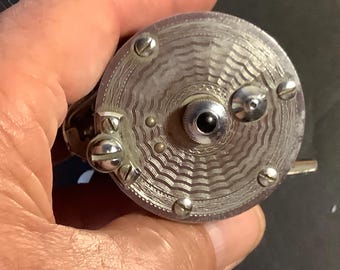 Vintage Pflueger Summit # 1983 M Fishing Reel W/cork Line Spindle