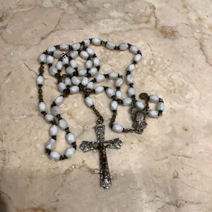 Inri Vintage Rosary - Etsy
