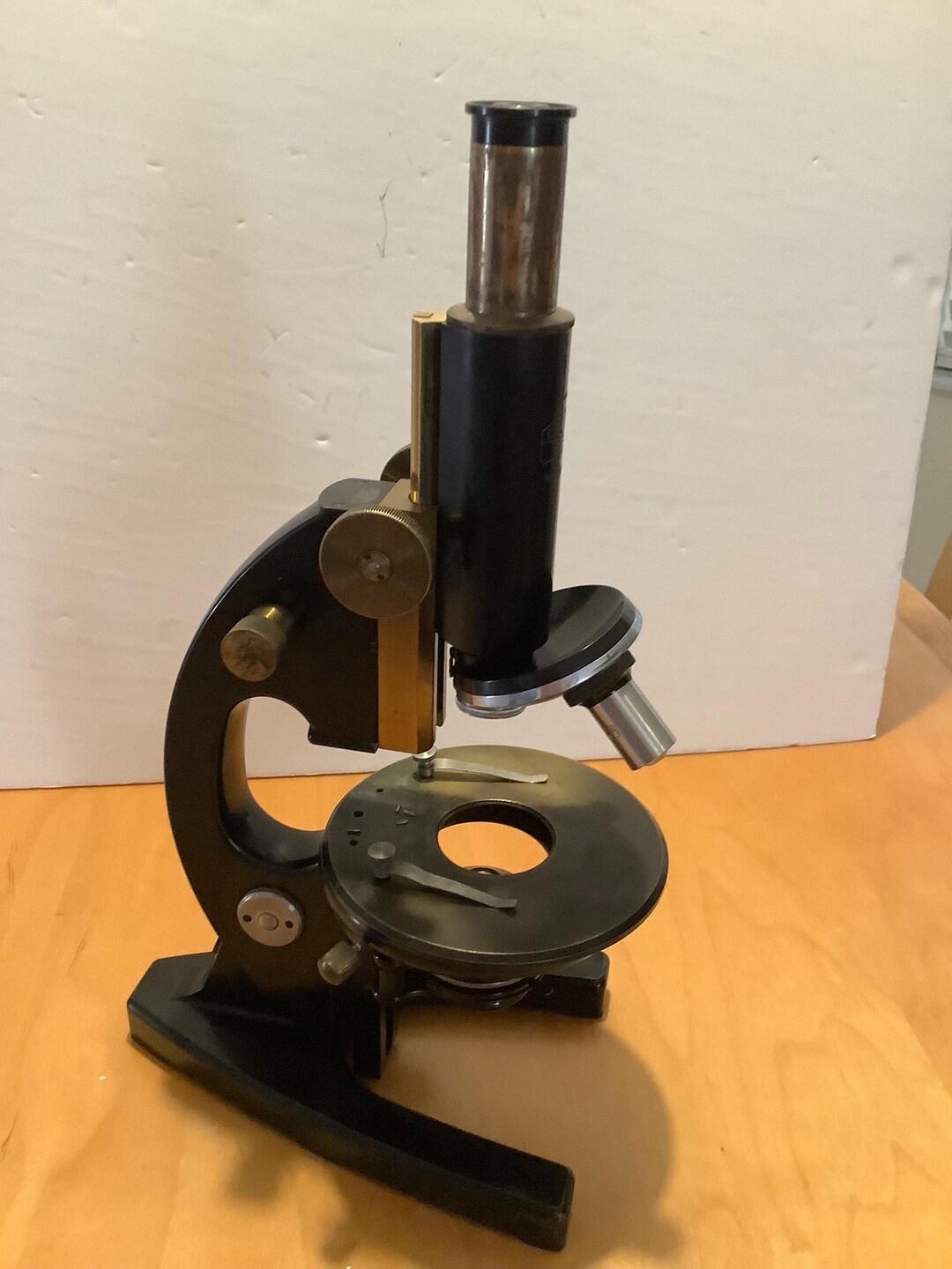 CARL ＺＥＩSS ＪＥＮＡ Buy -ANTIQUE GERMAN CARL ZEISS JENA BRASS MICROSCOPE