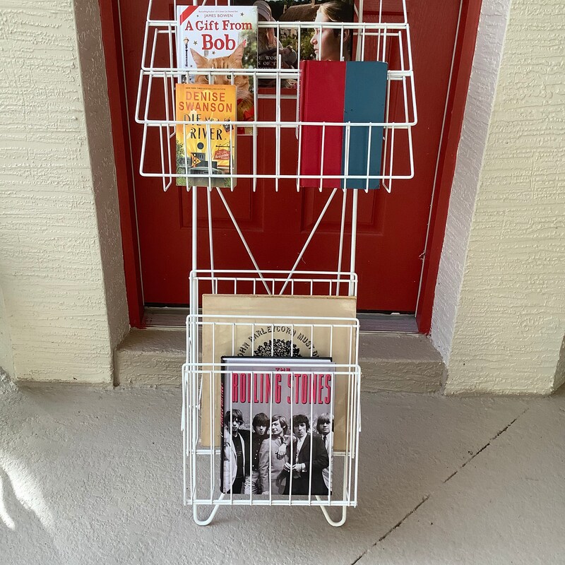 Wire Record Rack - Etsy