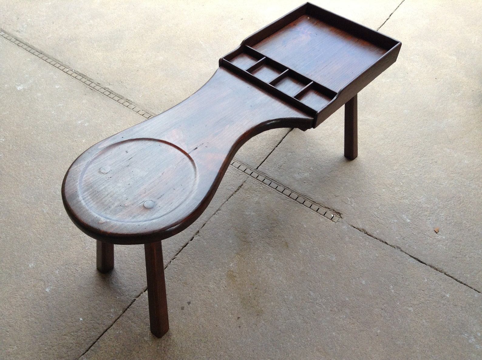 Antique 1920's Primitive Cobblers Bench or Coffee Table Etsy