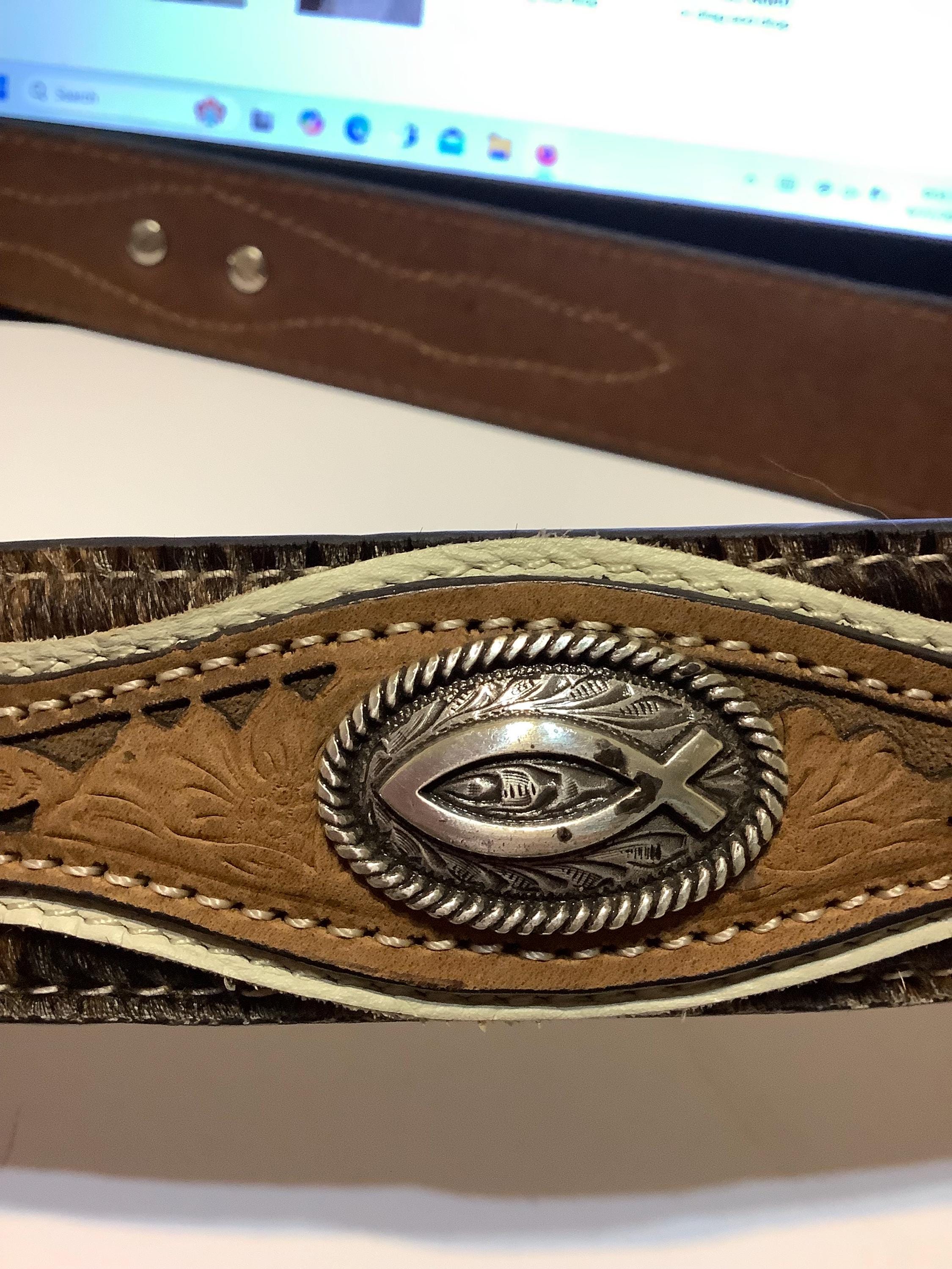 Nocona mens belt sale