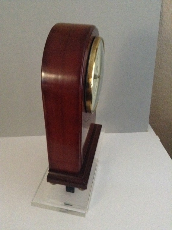 Home Décor Clocks VintageThe Bombay Company Wood Mantle Desk Office