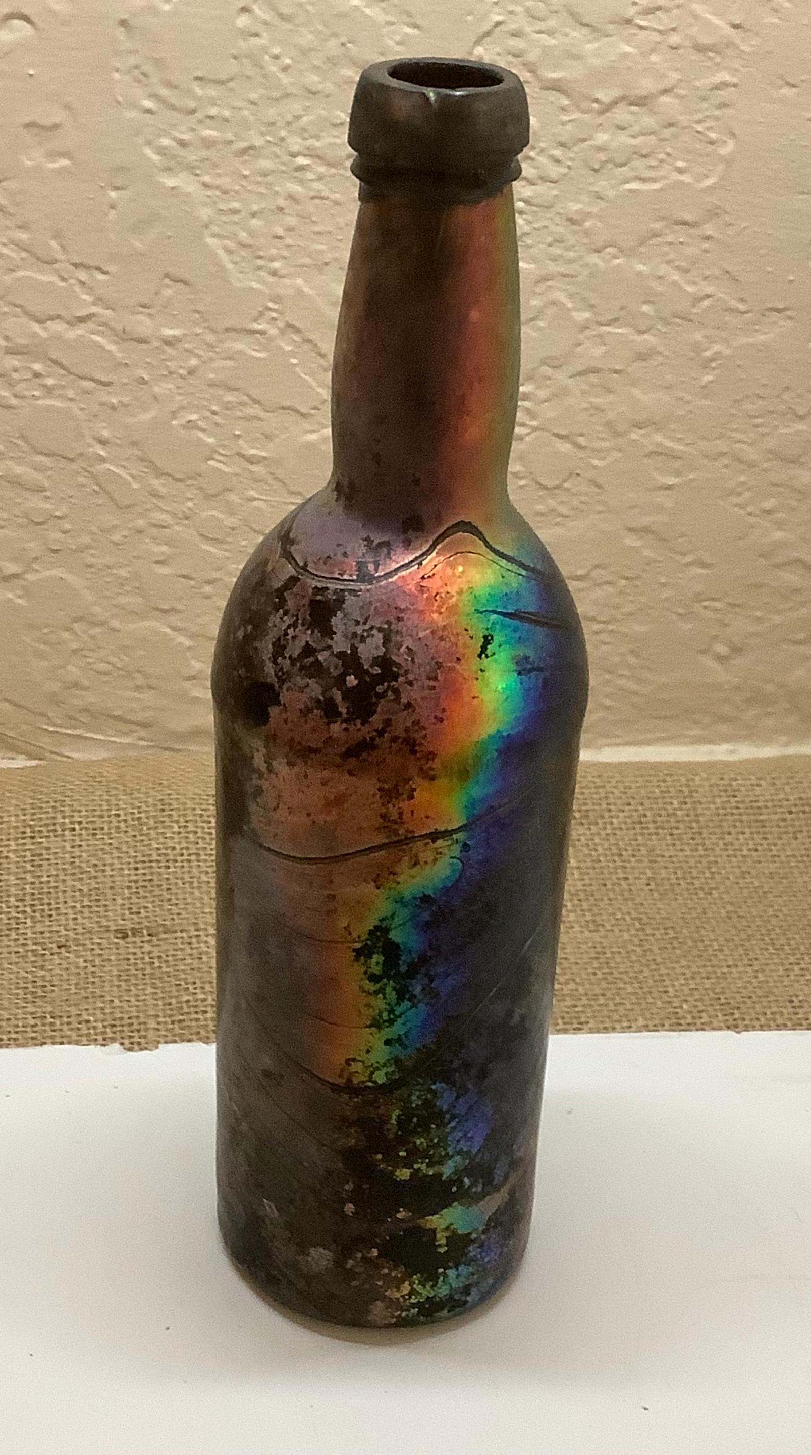 ビンテージ　ウイスキー革張りボトル　コルク　スペイン　whisky ハンドメイド ビンテージ ウイスキー革張りボトル コルク スペイン whisky