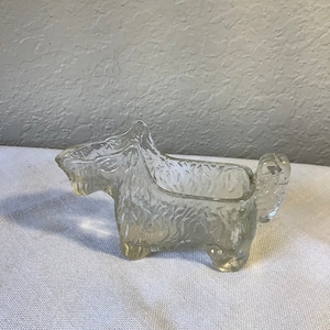 1930er Jahre Scottie Dog Creamer Milchkrug Post Grape-Nüsse Müsli Giveaway L E Smith.