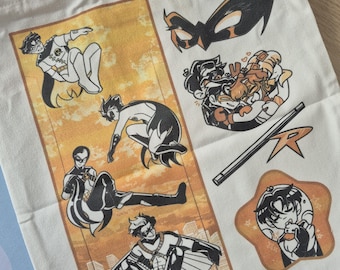 Tim Drake Tote Bag DC Comics Batfamily Red Robin Young Justice Batfam New 52 Rebirth