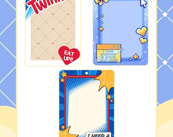 PREORDINA Porta fotocard Divertenti Carini Eroi Supereroi Twink Dispatch Nostalgia PC a tema