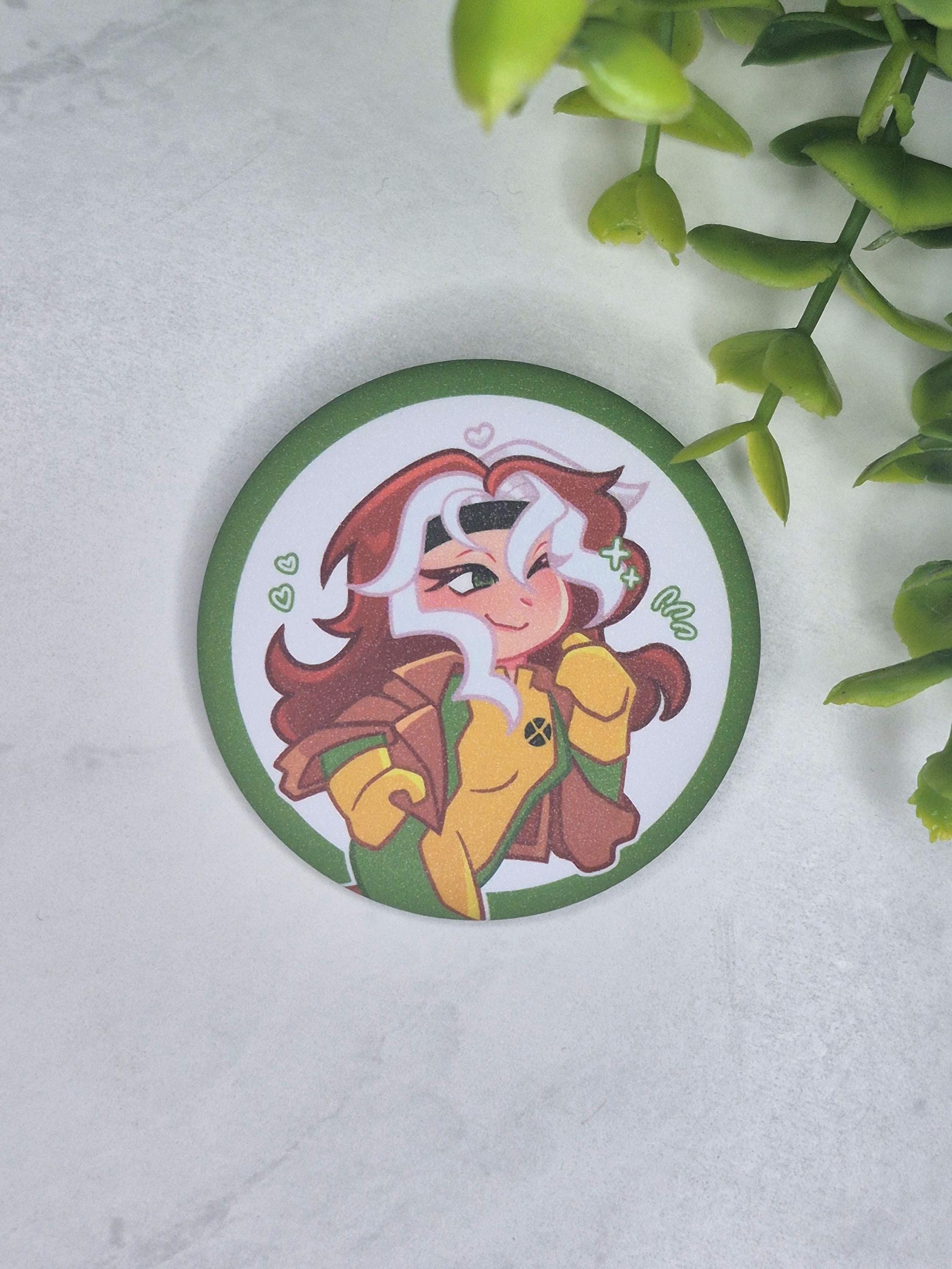 X Men Badge Rogue Gambit Nightcrawler Storm Wolverine Romy 97 - Etsy
