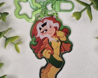 Portachiavi X-Men Rogue Gambit Nightcrawler Wolverine Storm Cyclops Fumetto 97