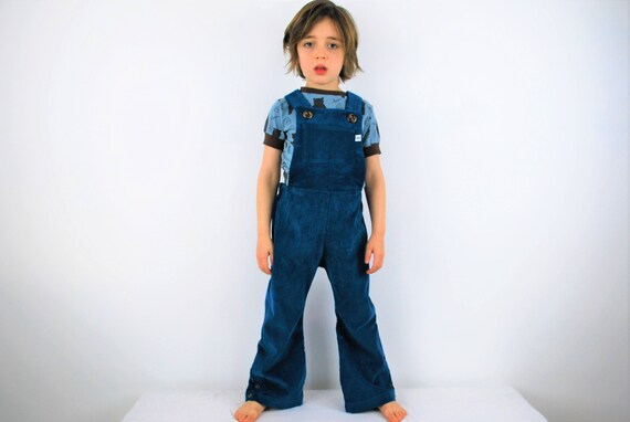 flared dungarees