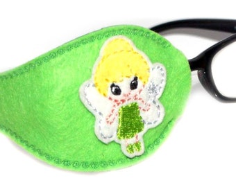 Kids and Adults Orthoptic Eye Patch For Amblyopia Lazy Eye Occlusion Therapy Treatment Design #28 Dino on Yellow