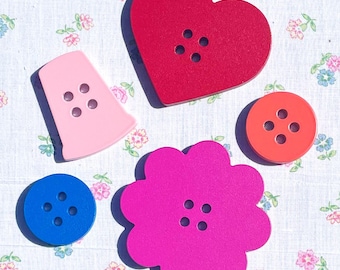Powder-coated stainless steel sewing weight set | Pattern weights | Sewing accessory | Sewing gift