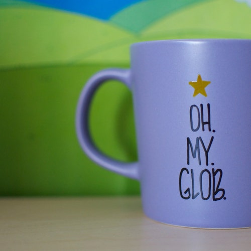 Adventure Time Lumpy Space Princess Oh My Glob Purple Mug