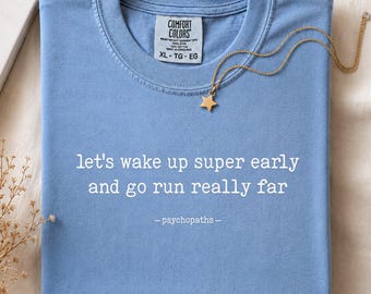 Comfort Colors® Funny Running Shirt, Sarcastic Marathon Runner Gift, Jogging Shirt, Running Lover Shirt, Humor Athletic Runners Gift Tee