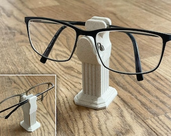 Eyeglass Holder Stand | Glasses Organizer | Desk Stand for Glasses | Column Design Holder