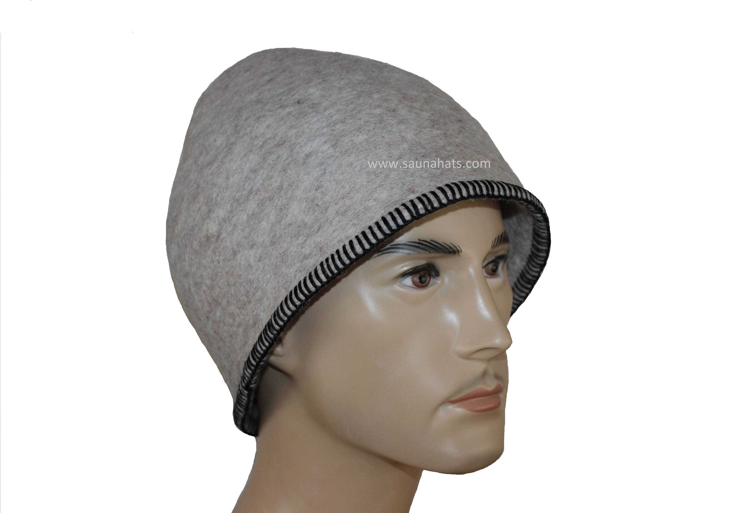 Colorful Sauna Hat – Handmade 100% Felted Sheep’s Wool, Seamless Design, One Size Fits All, 12 Vibrant Colors