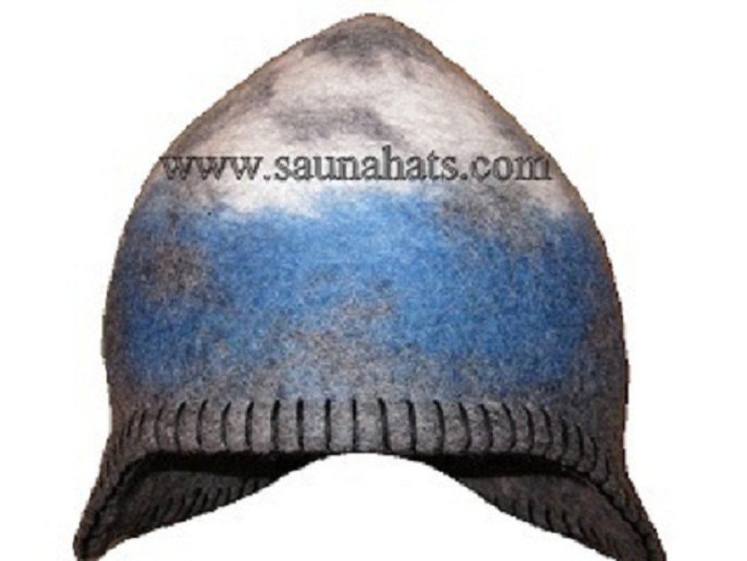 DIYer® - Cappello da sauna, incluso eBook Sauna, con scritta Sauna, in 100 % cotone/feltro