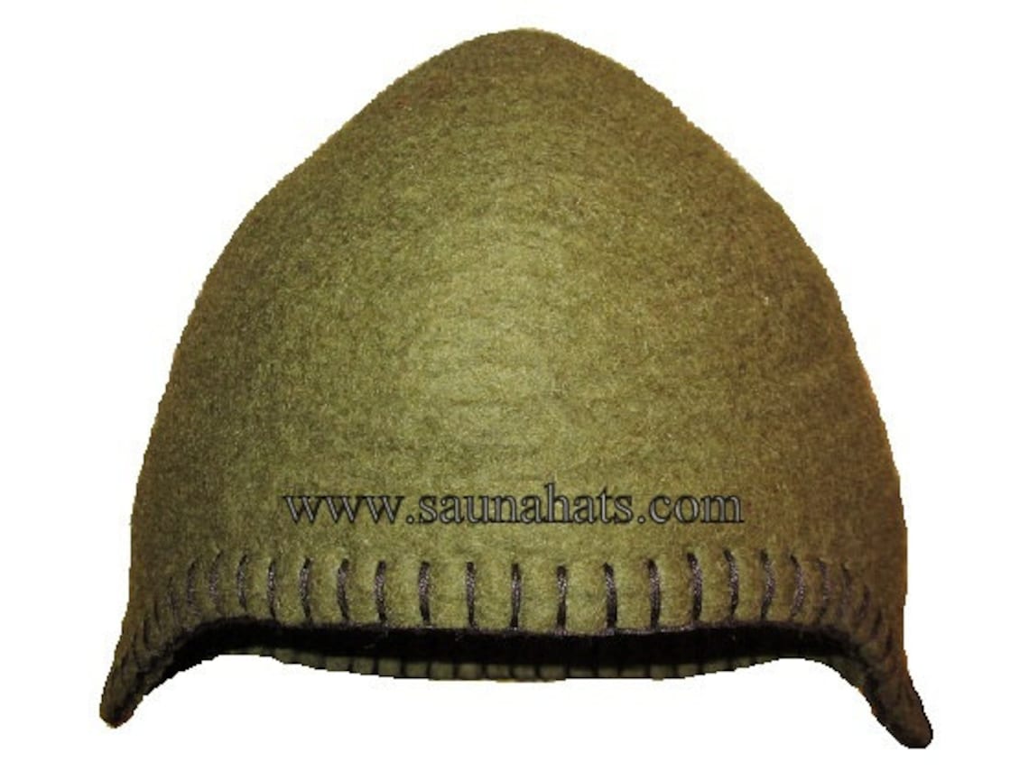 MAGICLULU 2Pcs Thickened Felt Sauna Cap Men Women