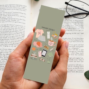 Marcapáginas de otoño – Imprescindibles para los amantes de la lectura – Estilo otoñal – Regalo acogedor para leer – Papelería para amantes de los libros
