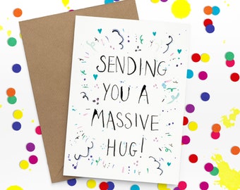 Sending You A Massive Hug! | Greetings Card