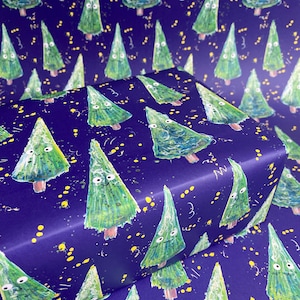 Forest Trees | Christmas Wrapping Paper