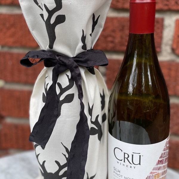 Fabric Wine Bag Etsy