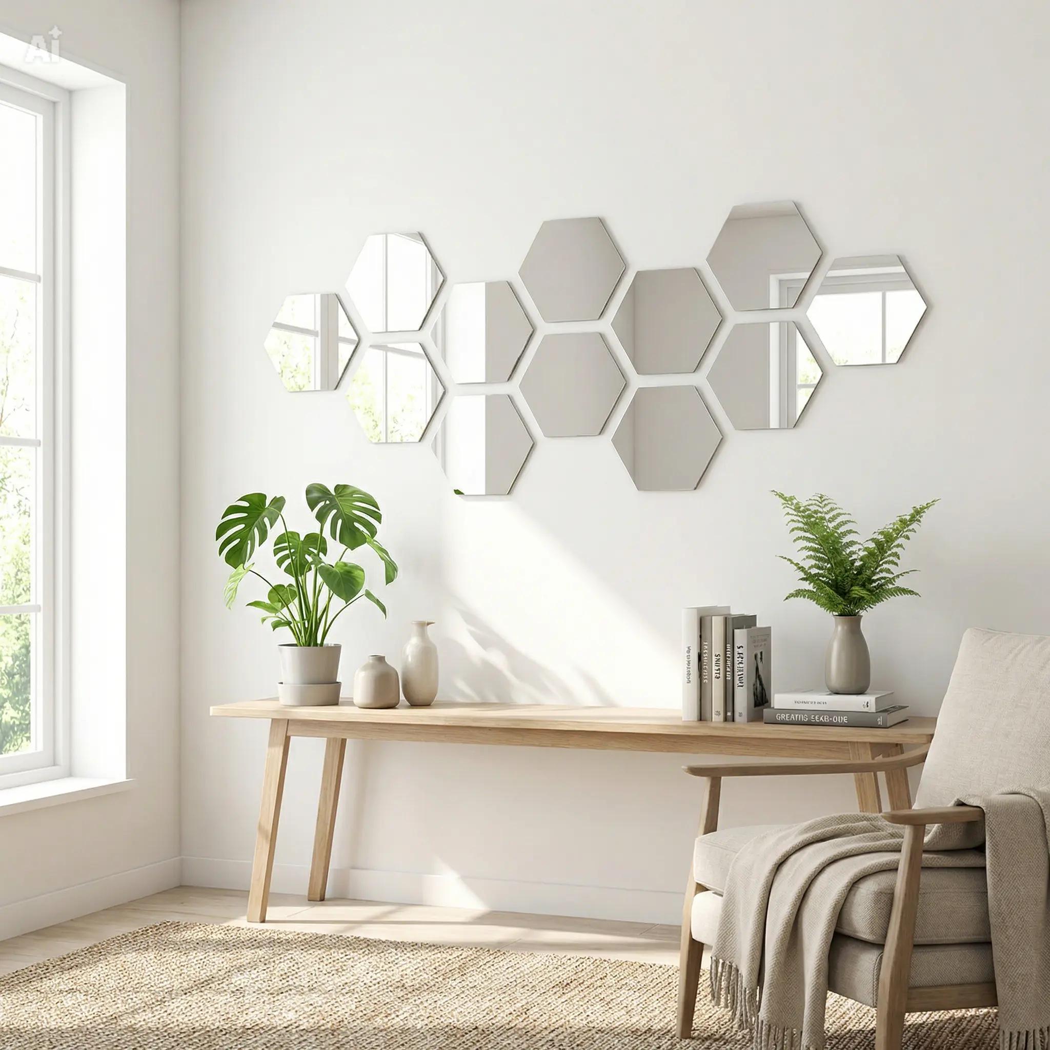 Hexagon mirror - Etsy 日本