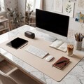 PU Leather Desk Mat | Non Slip Mouse Pad, Minimalist Workspace Protector product logo