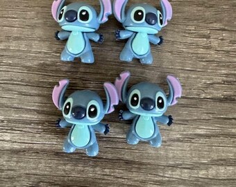 3d-Cartoon Characters Silicone Focal Beads---4pcs