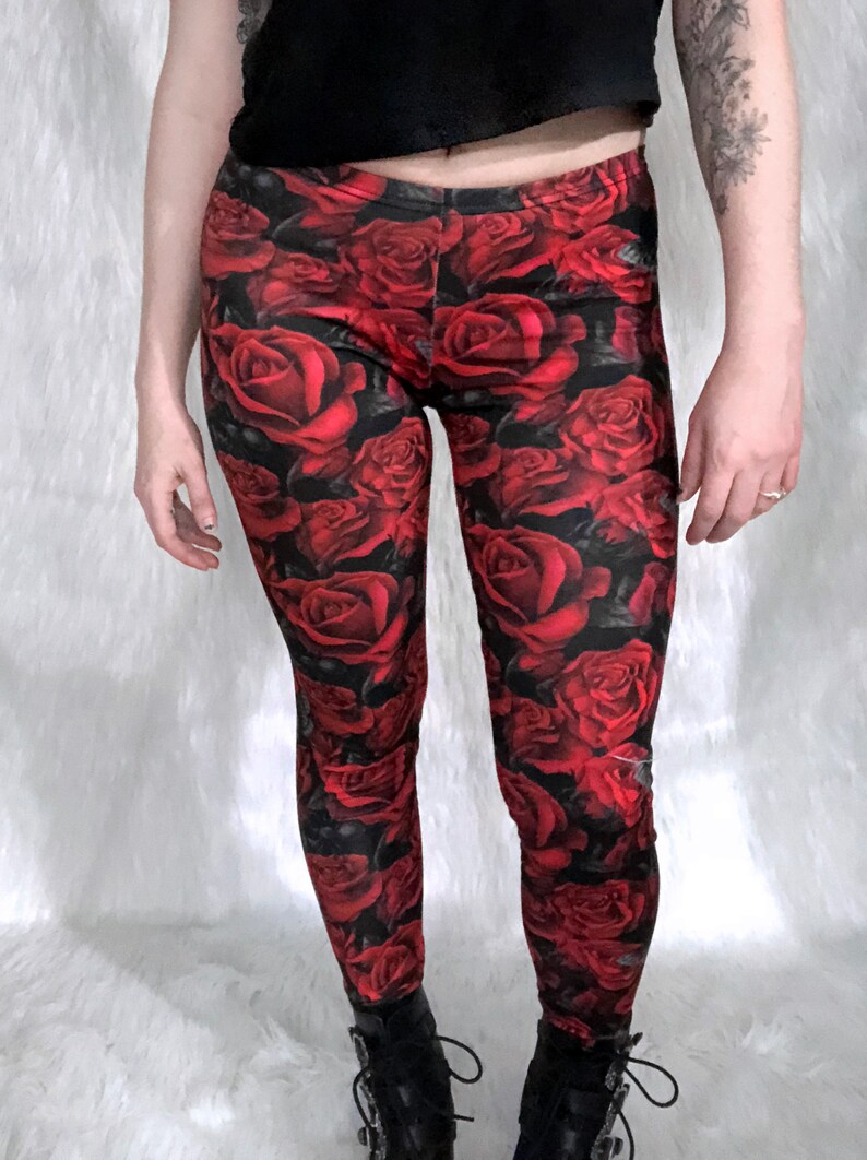 Bugs & Roses Leggings image 1