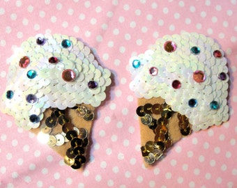 The Original Ice Cream Cone Pasties - Miley Cyrus - Burlesque