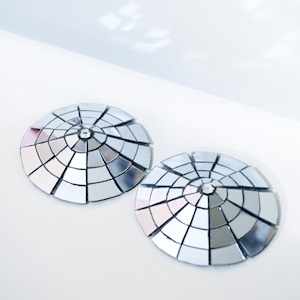 Disco Ball Pasties - round design - Burlesque