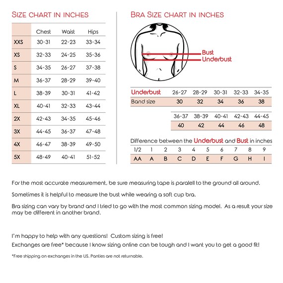 Cheata bra size chart hotsell