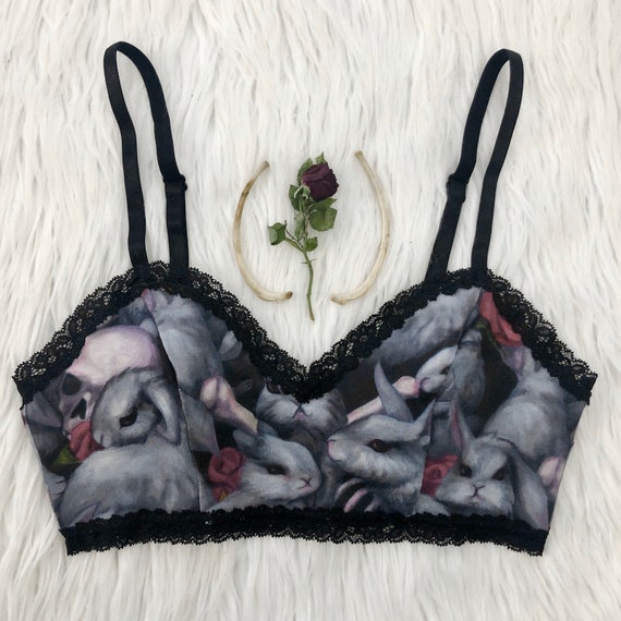 Danger Bunny Bralette Creepy Cute 