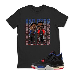 Tee Shirt Matching AJ 4 Rare Air 2025 Match Sneaker Sneakerhead Bad Boys T-Shirt AJ 4 Rare Air Shirt, Unisex T-Shirt Match Sneaker