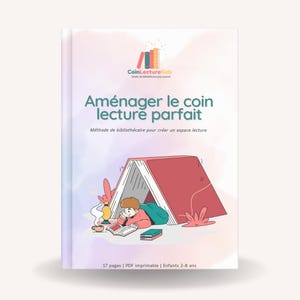 Guía en PDF para el Rincón de Lectura Infantil (2-8 años) | Diseño de la Biblioteca | Metodología del Bibliotecario | 17 páginas imprimibles