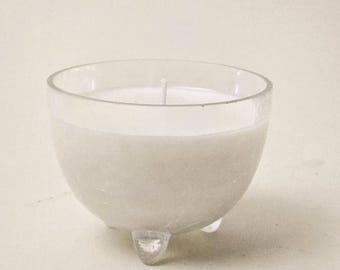 Świeca ręcznie odlewana w naczyniu vintage – wanilia