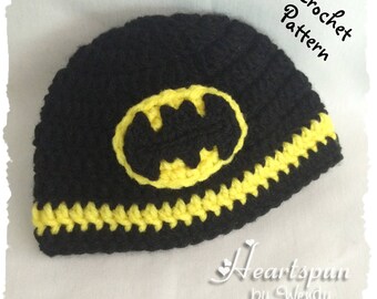 Batman Logo Knitting Chart